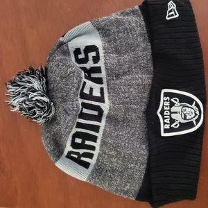 Raiders beanie